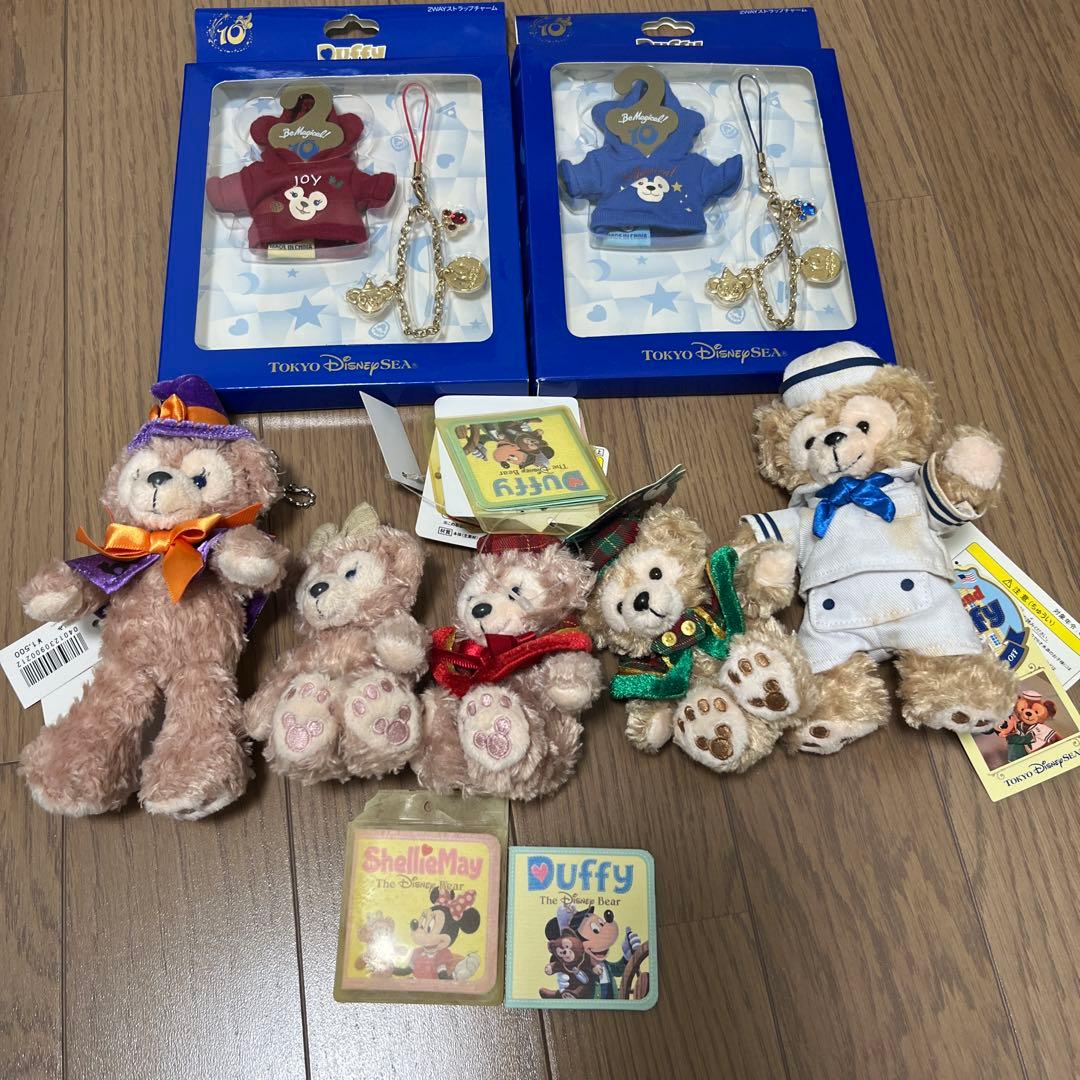 東京ディズニーシー ダッフィー シェリーメイ ストラップセット