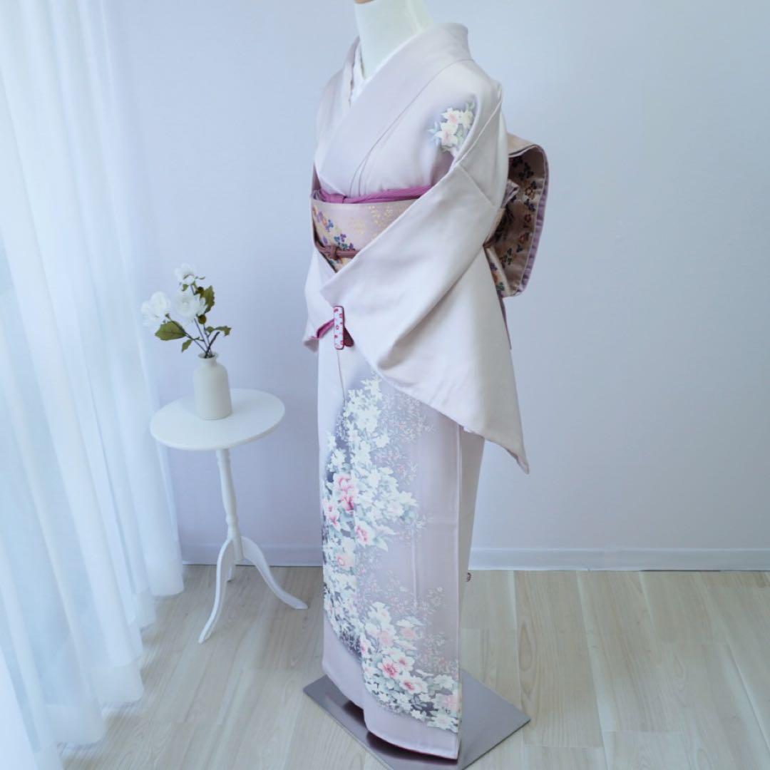 ピヨ品訪問着　4点フルセット 355D 七五三 お宮参り 卒業式　入学式