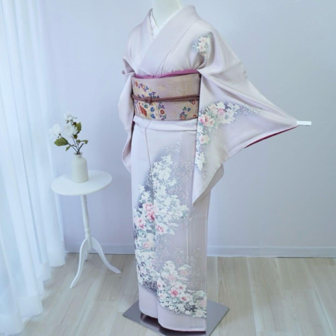 ピヨ品訪問着　4点フルセット 355D 七五三 お宮参り 卒業式　入学式