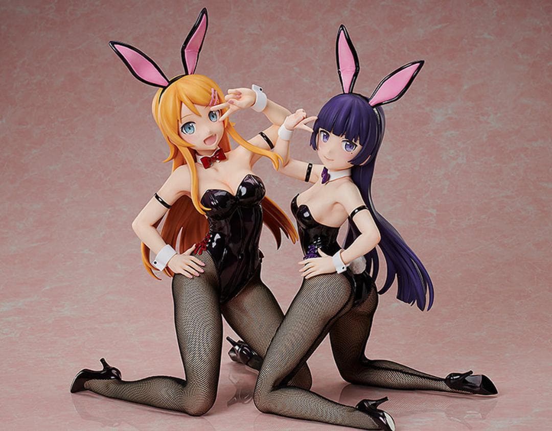 俺の妹がこんなに可愛いわけがない。高坂桐乃・黒猫 バニーVer. 1/4