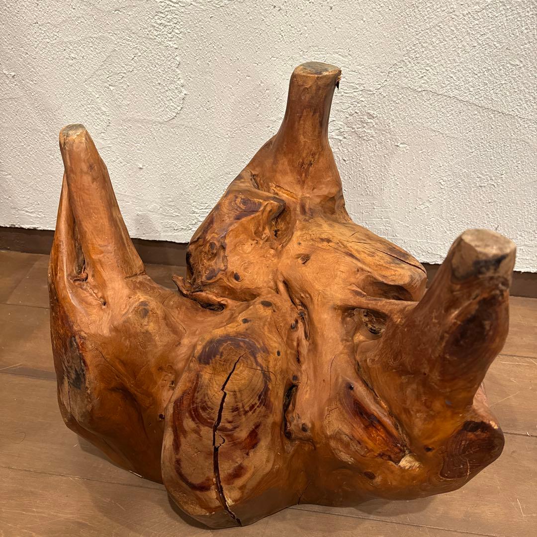 天然木 切り株 スツール オブジェ