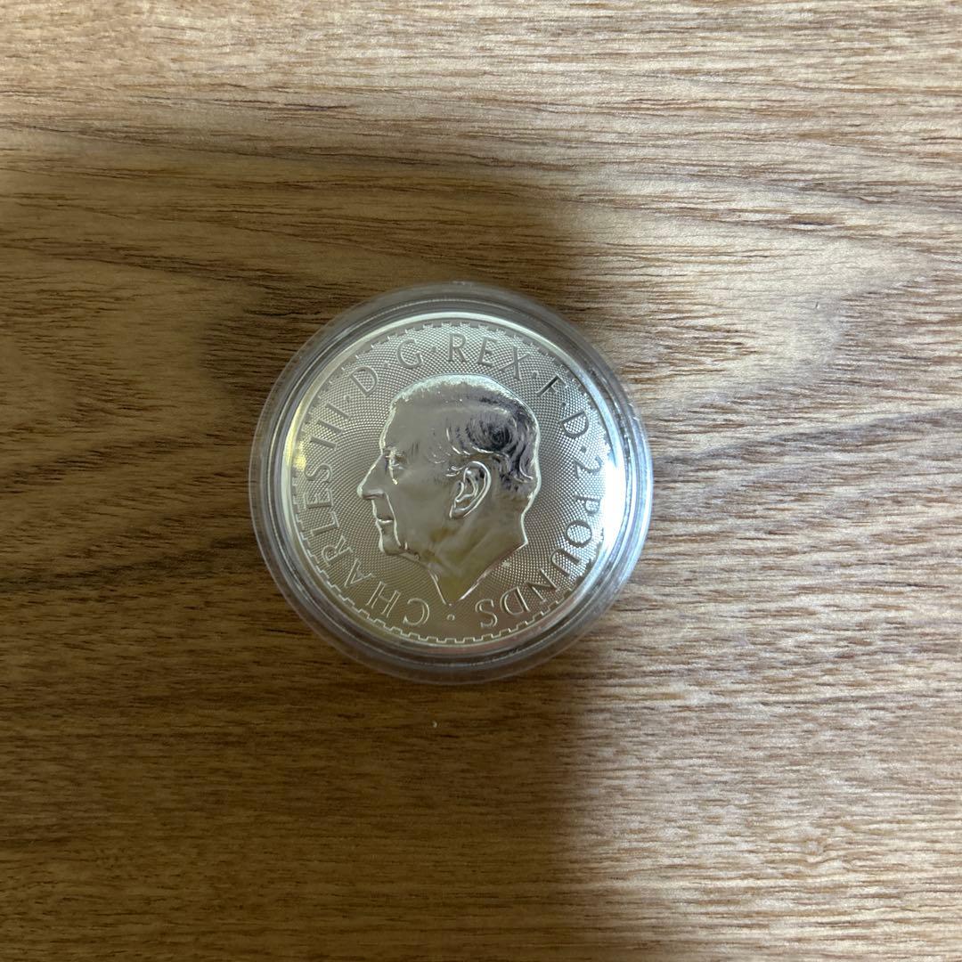 純銀　2023 イギリス　ブリタニア