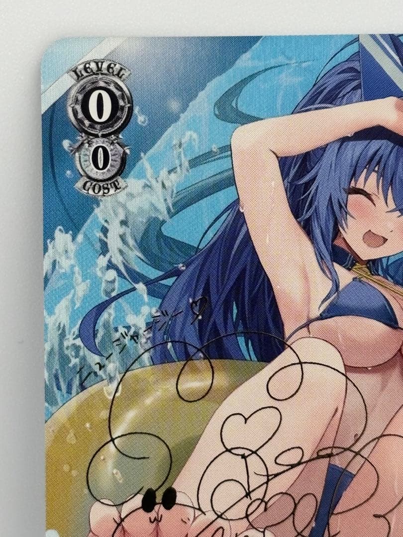 ヴァイスシュバルツ　アズールレーンVol2 戦艦ニュージャージー サイン箔押し