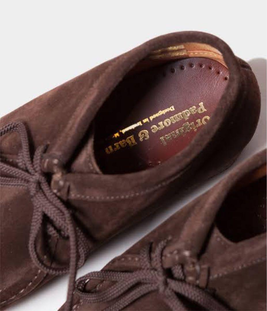 靴 Padmore&Barnes Original Mid Suede