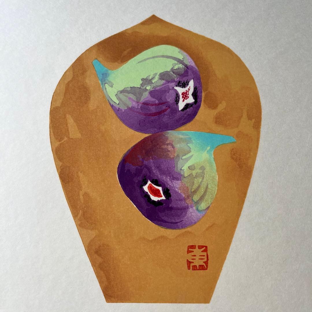 週末SALE‼️色紙「散華 持戒の組」版画 徳力富吉郎 薬師寺 揃7枚