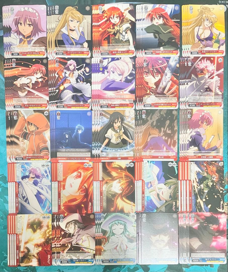 ブースターパック 灼眼のシャナ RR以下4コン オマケ付き 傷有り注意