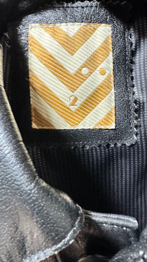 VOO ヴォー EXELEZA 1st レザージャケット　アナクロノーム