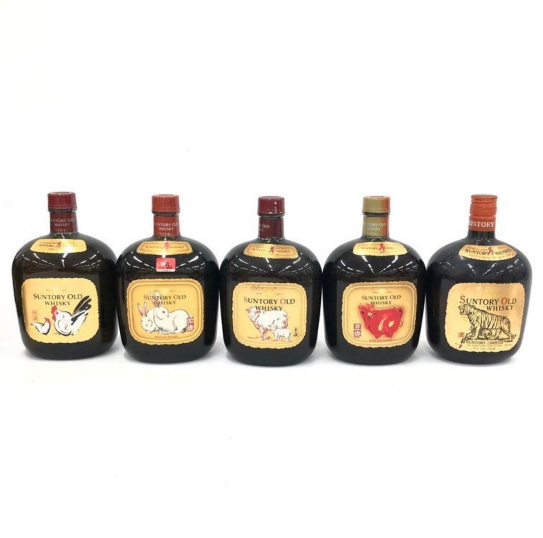 サントリーウイスキー オールド　11本セット　未開栓　干支　寿