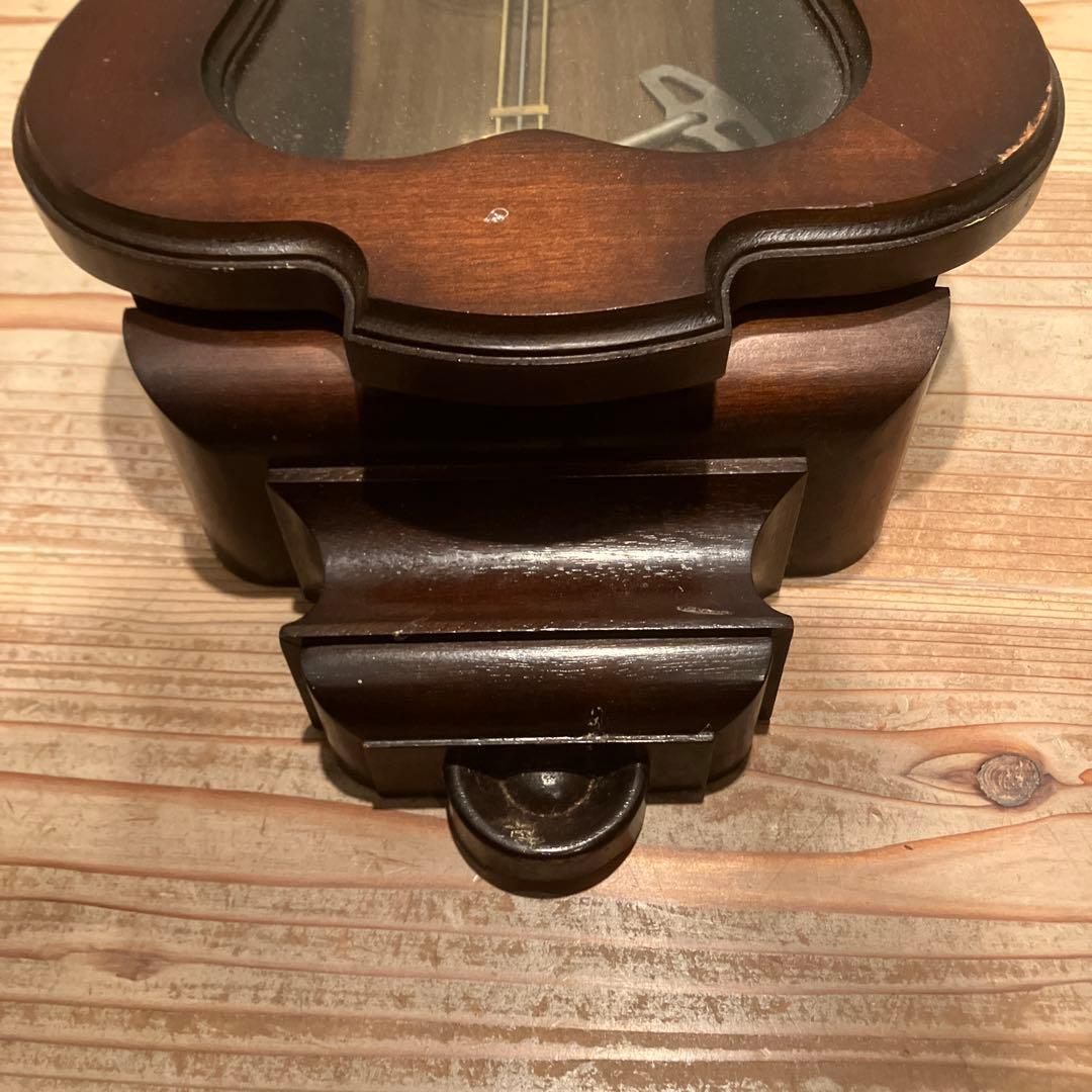 振り子時計 5390 壁掛け ゼンマイ式 高性能クロック 愛知時計