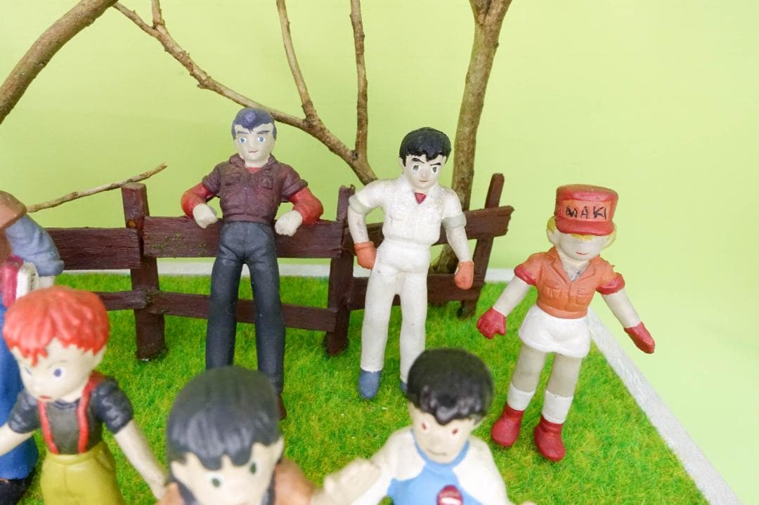 銀河漂流バイファム　消しゴムフィギュア　ジオラマ