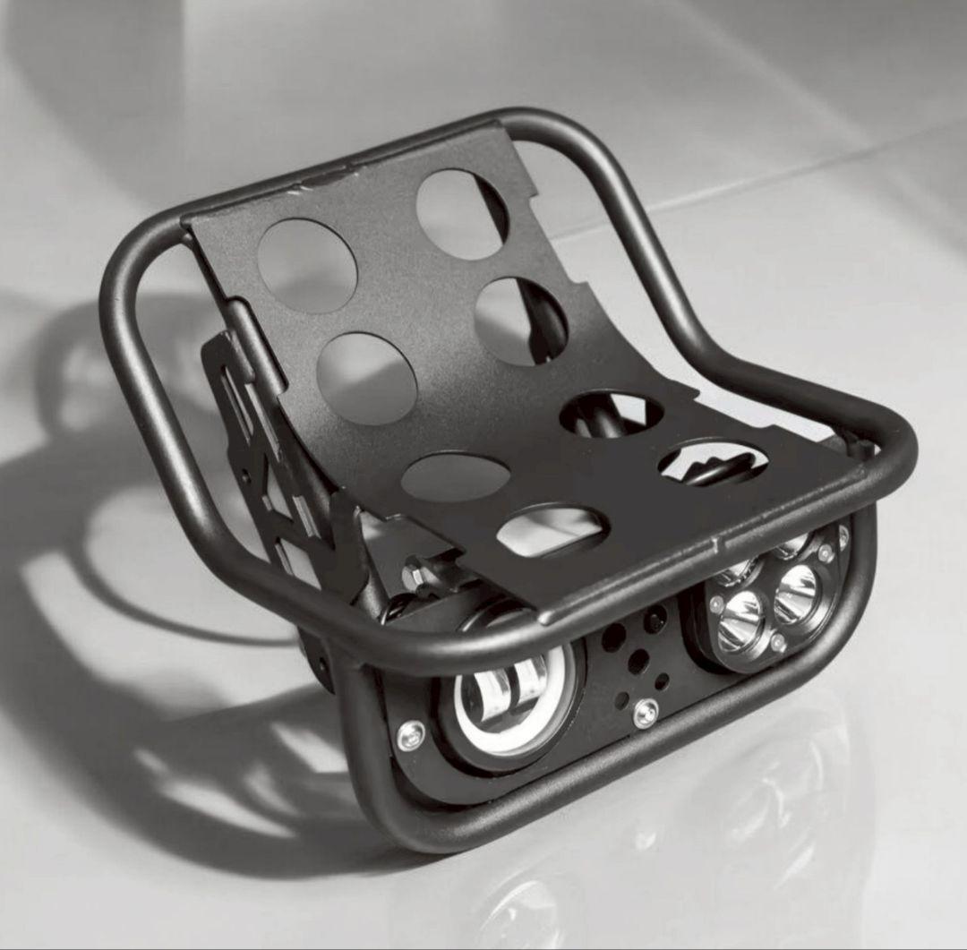 ハンターカブ CT125 LED デュアルヘッドライト フロントラック 一体型