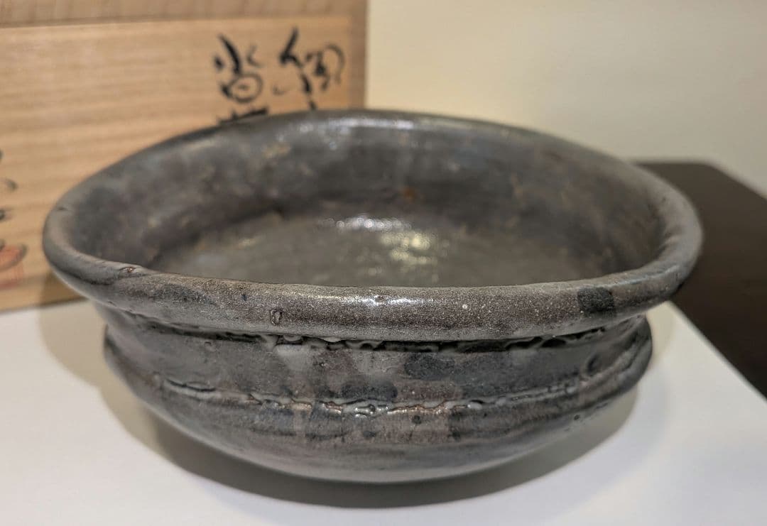 『丸田宗彦』絵唐津　沓茶碗　抹茶茶碗　茶碗　茶道具表千家千利休