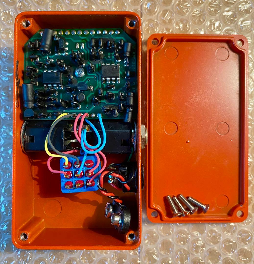 最初期平ネジ三桁serial　Xotic BBPreamp