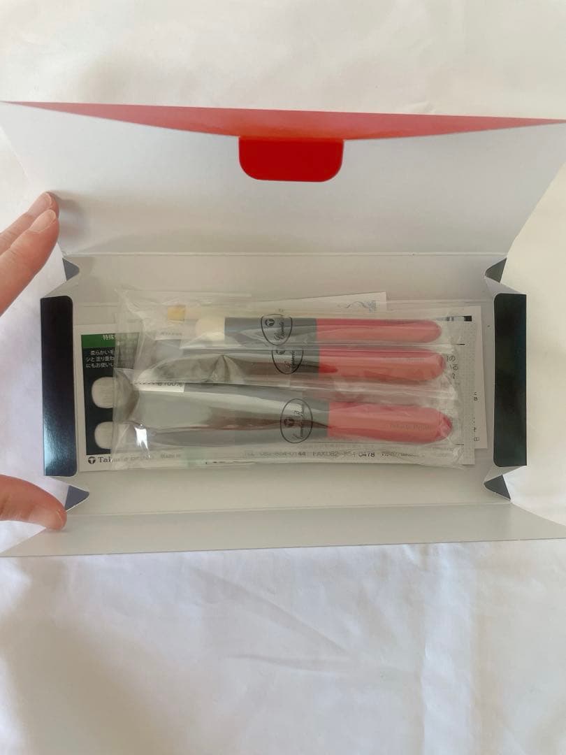 まるこ7さま専用　竹田ブラシ セット7本WF8A,58C-RD