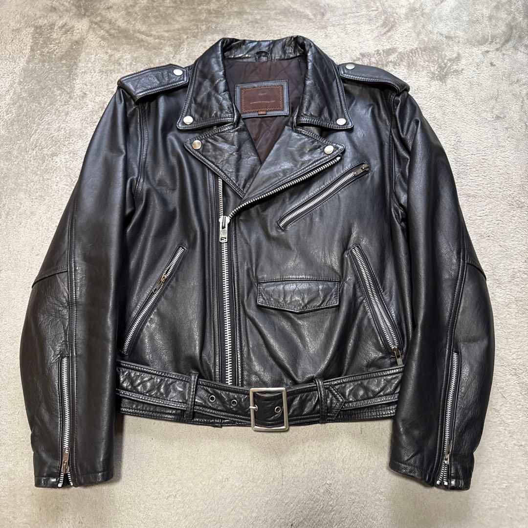 Lold anthony ライダースジャケット 本革 ダブル メンズ アメカジ