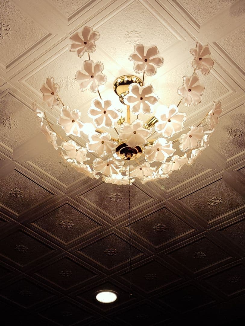 【レア美品】キシマ ブーケ Bouquet シーリングライト 5灯