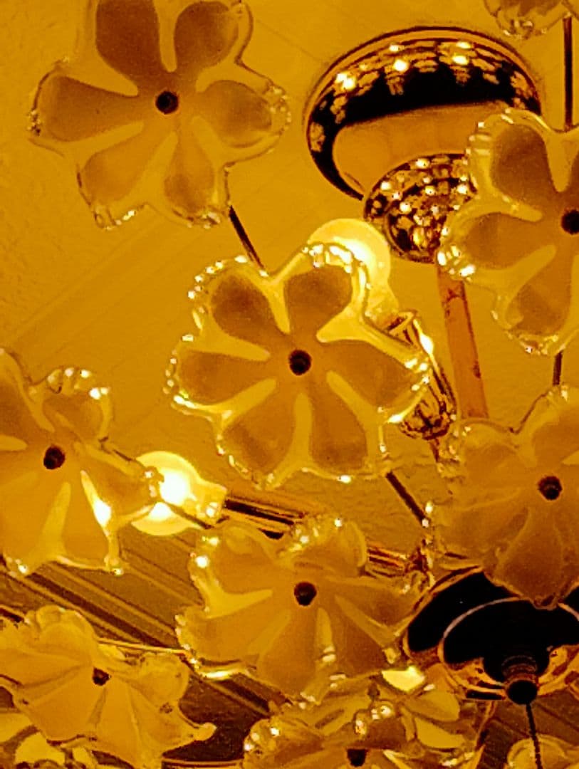 【レア美品】キシマ ブーケ Bouquet シーリングライト 5灯