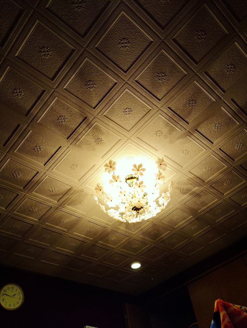 【レア美品】キシマ ブーケ Bouquet シーリングライト 5灯