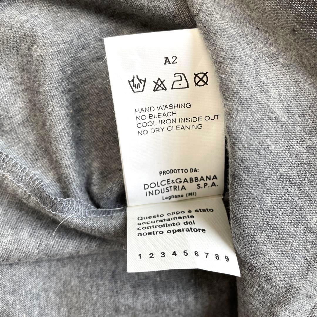 ドルチェ&ガッパーナ タンクトップ ターバン ヘアバンド付 グレー オレンジ