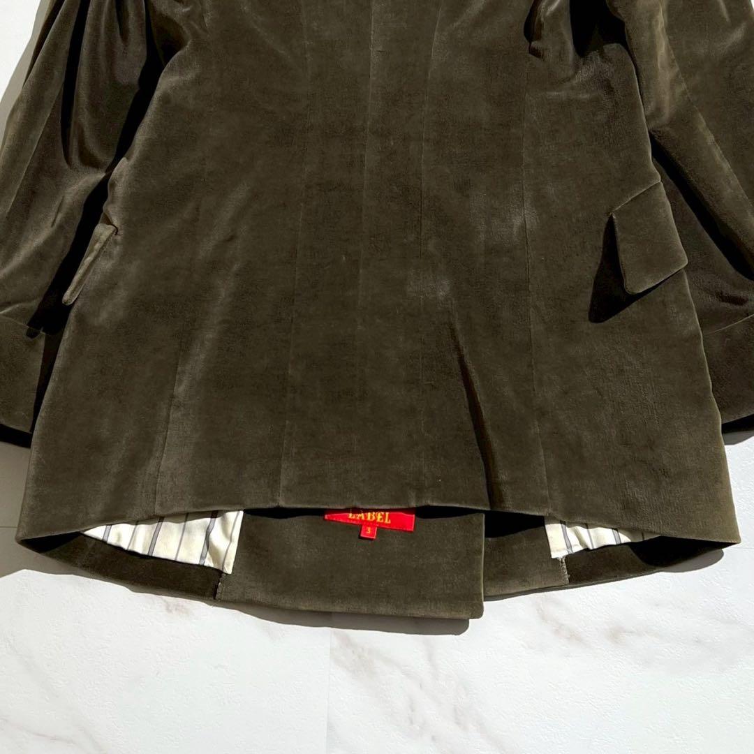 極美品✨ ヴィヴィアンウエストウッド レッドレーベル ベロア コート グリーン