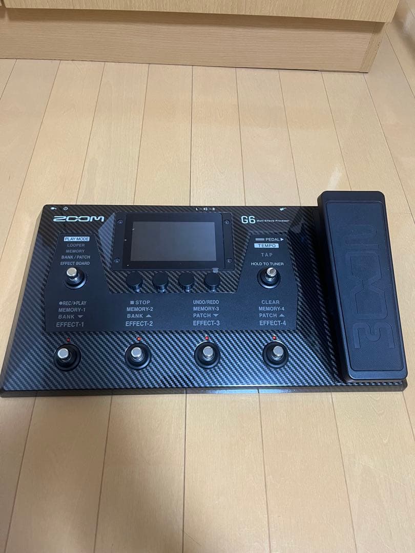 ZOOM G6 マルチエフェクター 本体 + ACアダプター