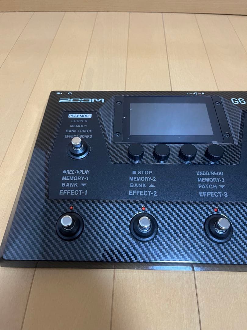 ZOOM G6 マルチエフェクター 本体 + ACアダプター