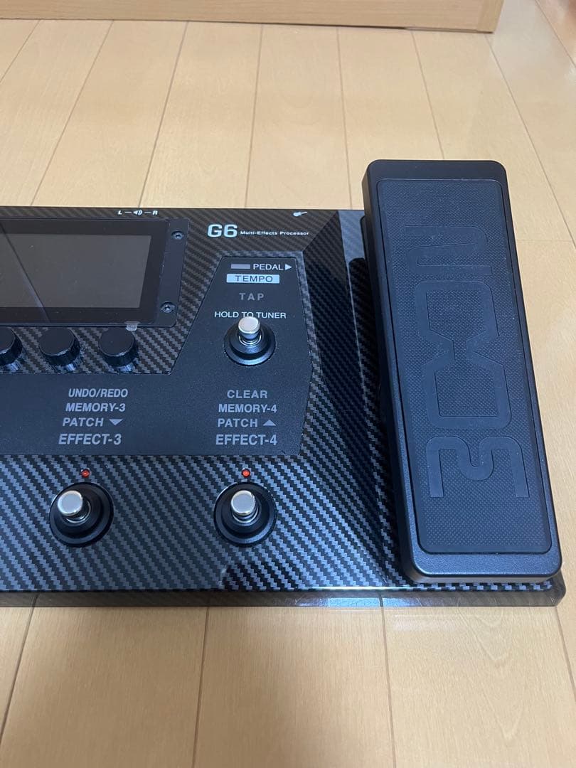 ZOOM G6 マルチエフェクター 本体 + ACアダプター
