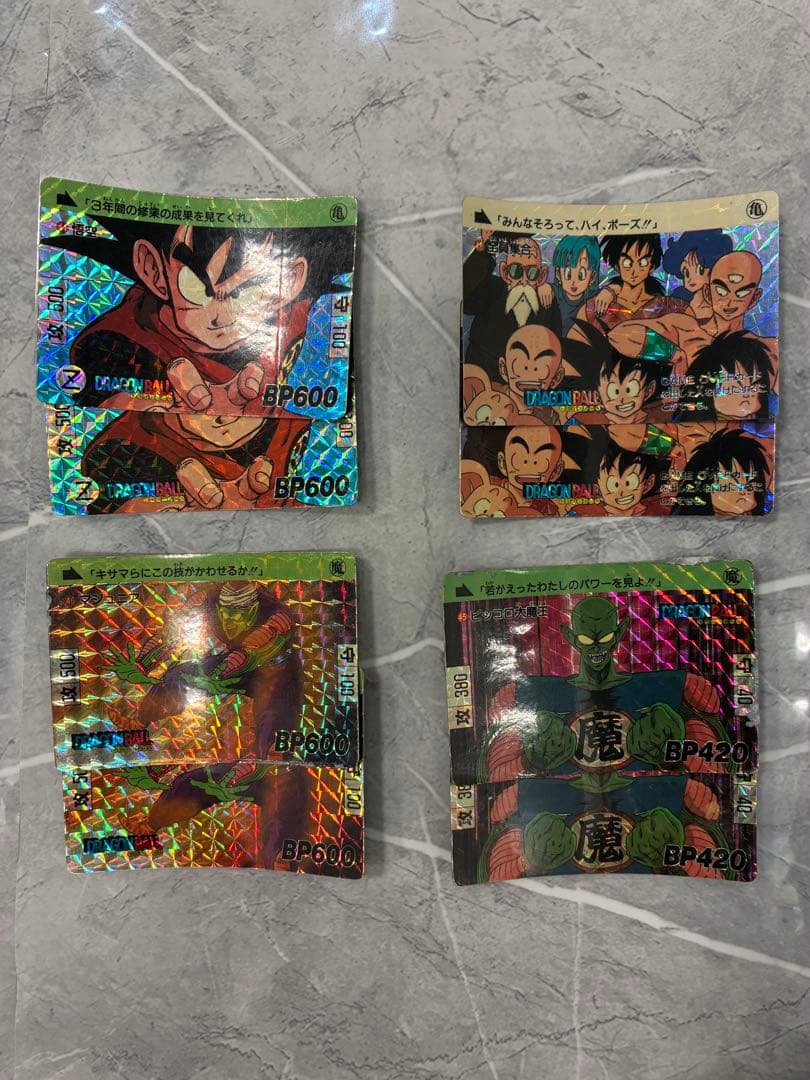 ドラゴンボール　1988年版　カードセット 多種類　カードダス
