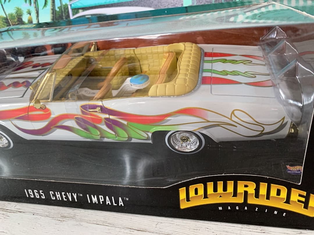 希少‼︎ 美品！Hot Weels製 65 シボレー インパラ 1/18スケール