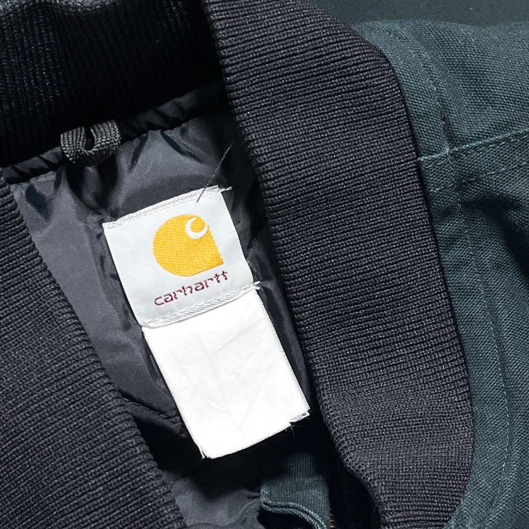 ヨ*ー様 Carhartt ダックベスト ブラック Size XXL位 ビッグサ