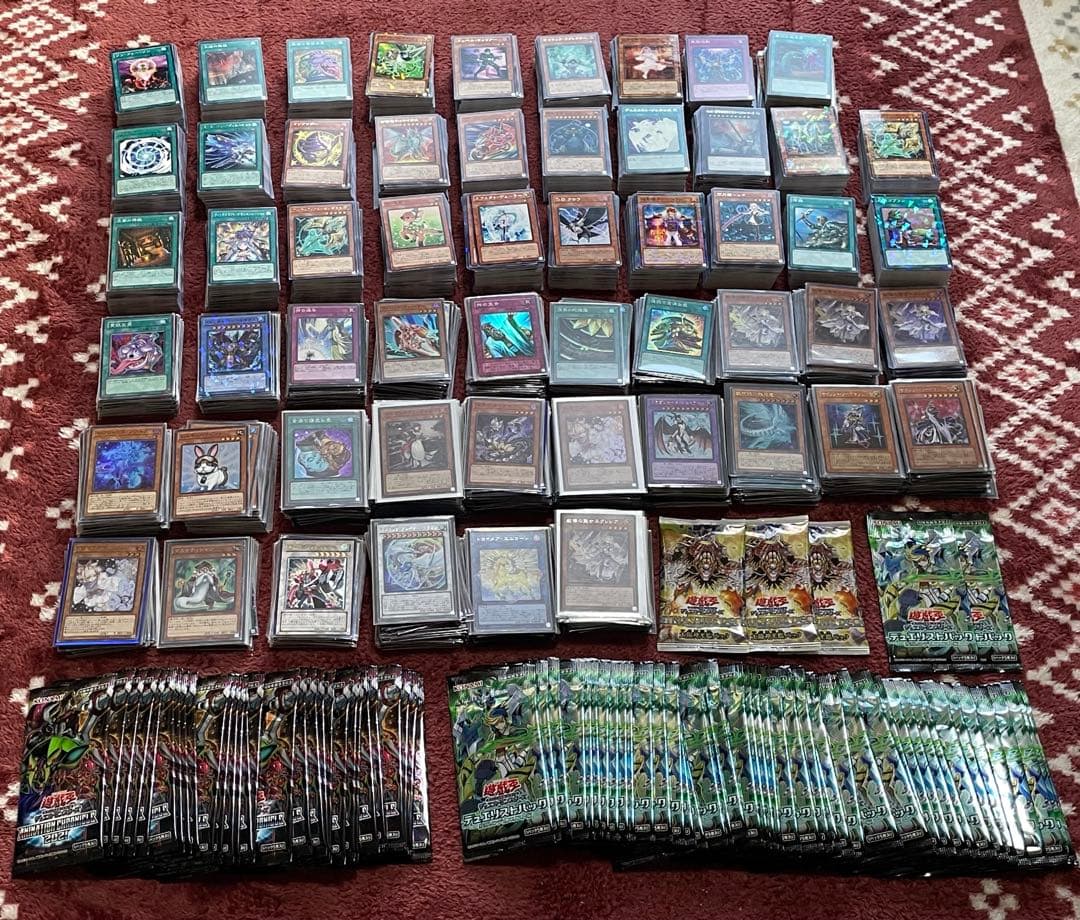 遊戯王 まとめ売り 引退品 4062枚 未開封パック79