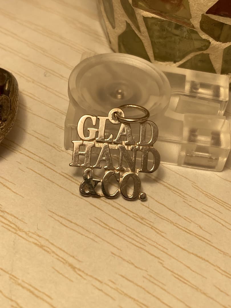刻印 GLADHAND USA ロゴ ペンダント トップ sterling