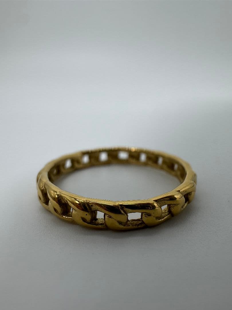 k18ゴールド リング 1.18g 2.7mm幅 11号