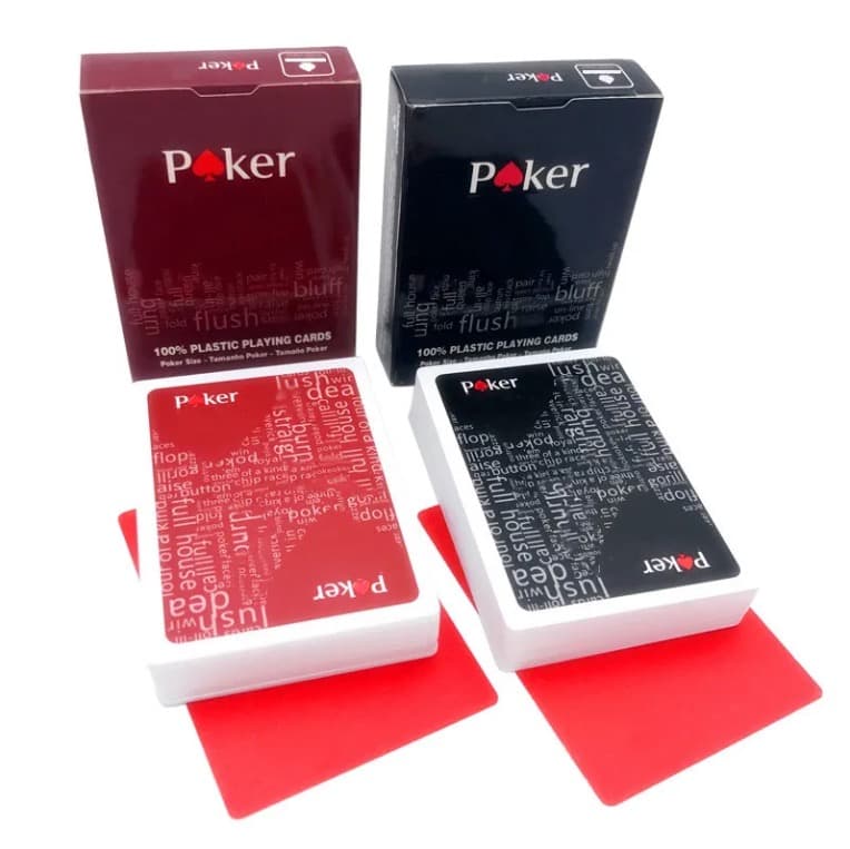 PokerStars ポーカー用トランプ１６デッキ（黒・赤　各８デッキ）