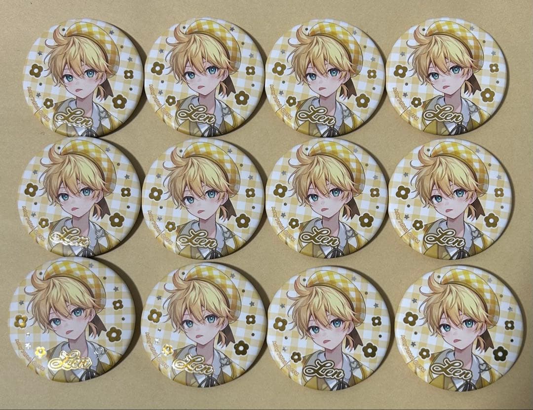 鏡音レン 缶バッジPIAPRO Characters POP UP SHOP