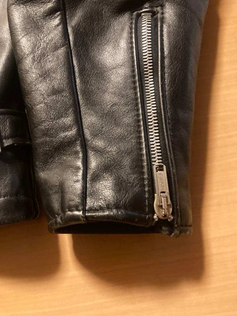 k*4様 Schott ライダースジャケット 黒 38 シングル 641 ショッ