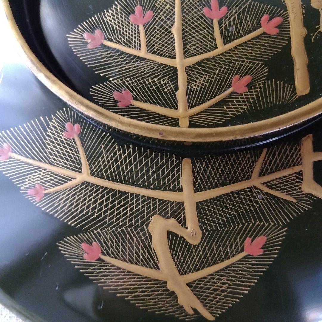 塗り 塗り物 古い大平椀 菓子鉢 大鉢