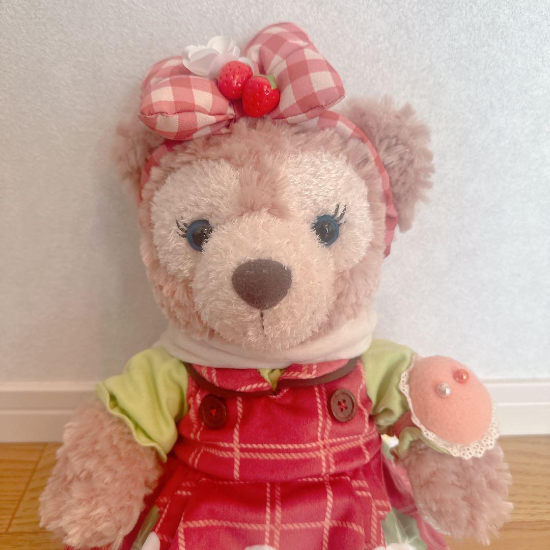 ダッフィー＆フレンズ シェリーメイコスチュームハートフェルトストロベリーギフト