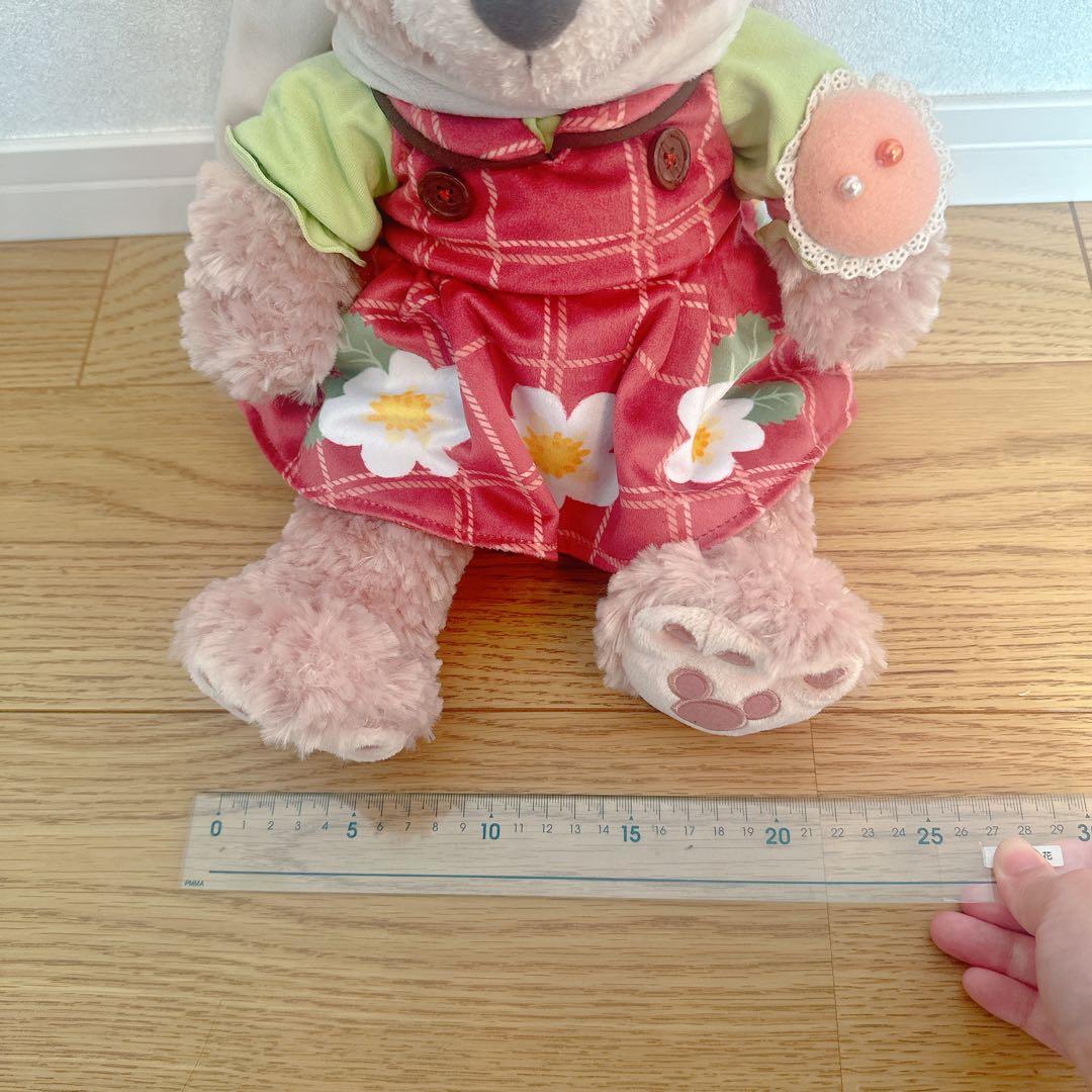 ダッフィー＆フレンズ シェリーメイコスチュームハートフェルトストロベリーギフト