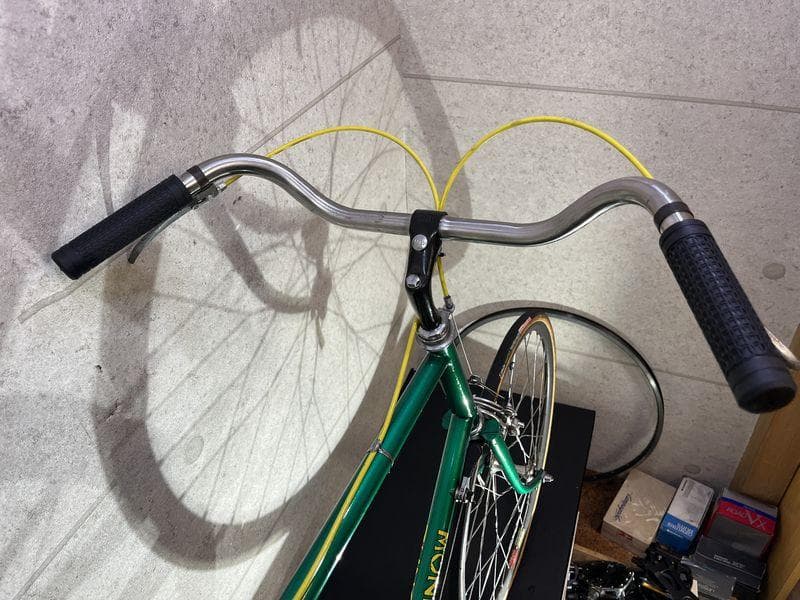 ZUNOW 24インチ クロモリ　カンパニョーロ　チューブラータイヤ　グリーン