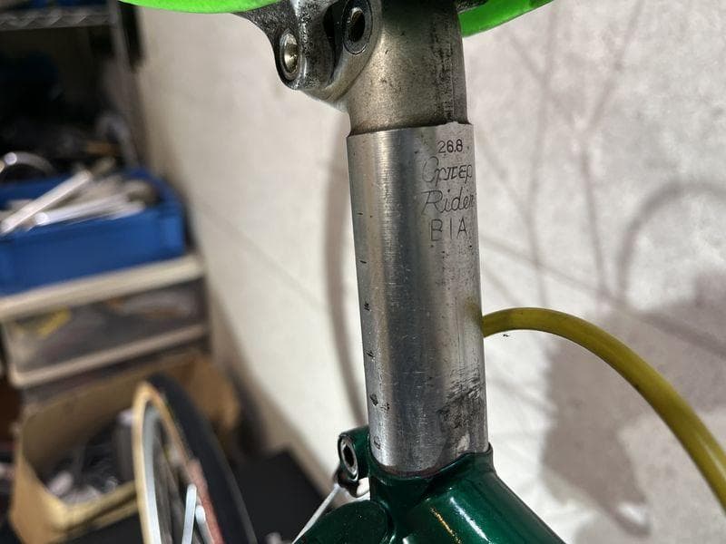 ZUNOW 24インチ クロモリ　カンパニョーロ　チューブラータイヤ　グリーン