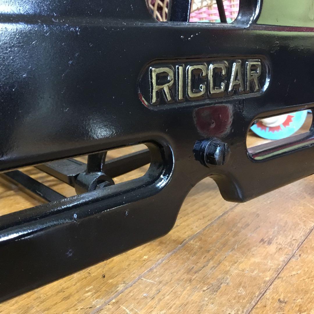 Mizuhara 専用　RICCAR 職業用足踏みミシン鉄脚　大型　 テーブルに