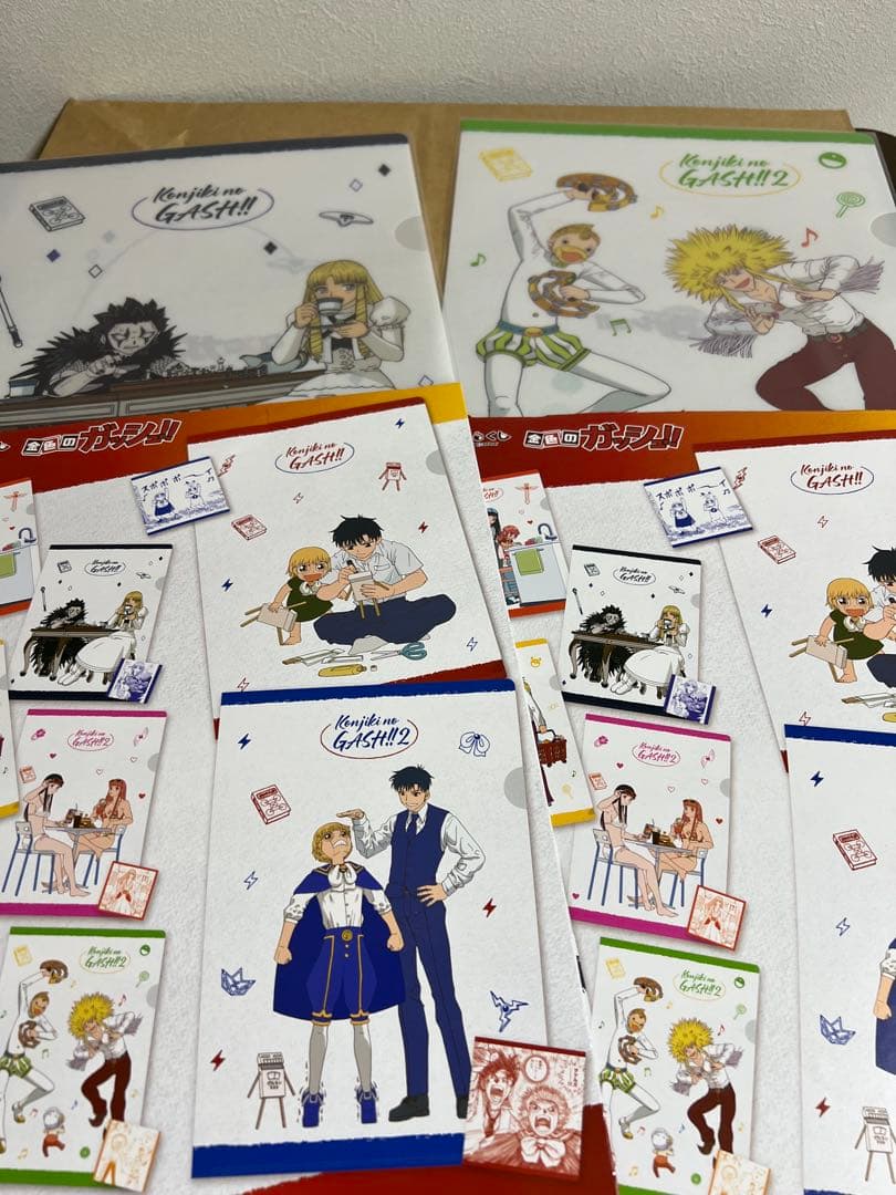 金色のガッシュ！！　DMMクジ　赤い魔本クッション　セット　【バラ売り不可】