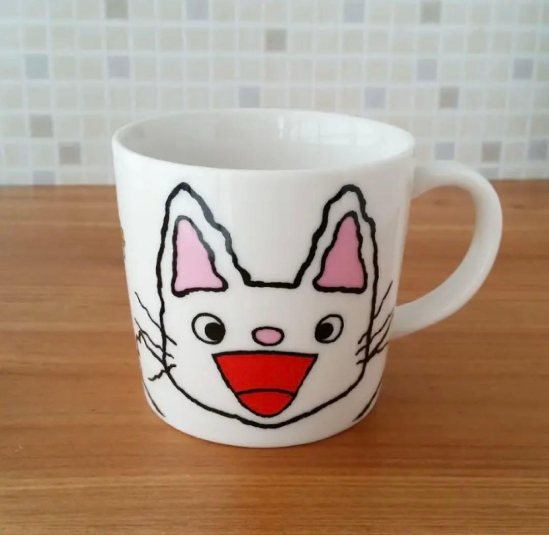 新品　ノンタン　マグカップ　いないいないばぁ！　フェイス