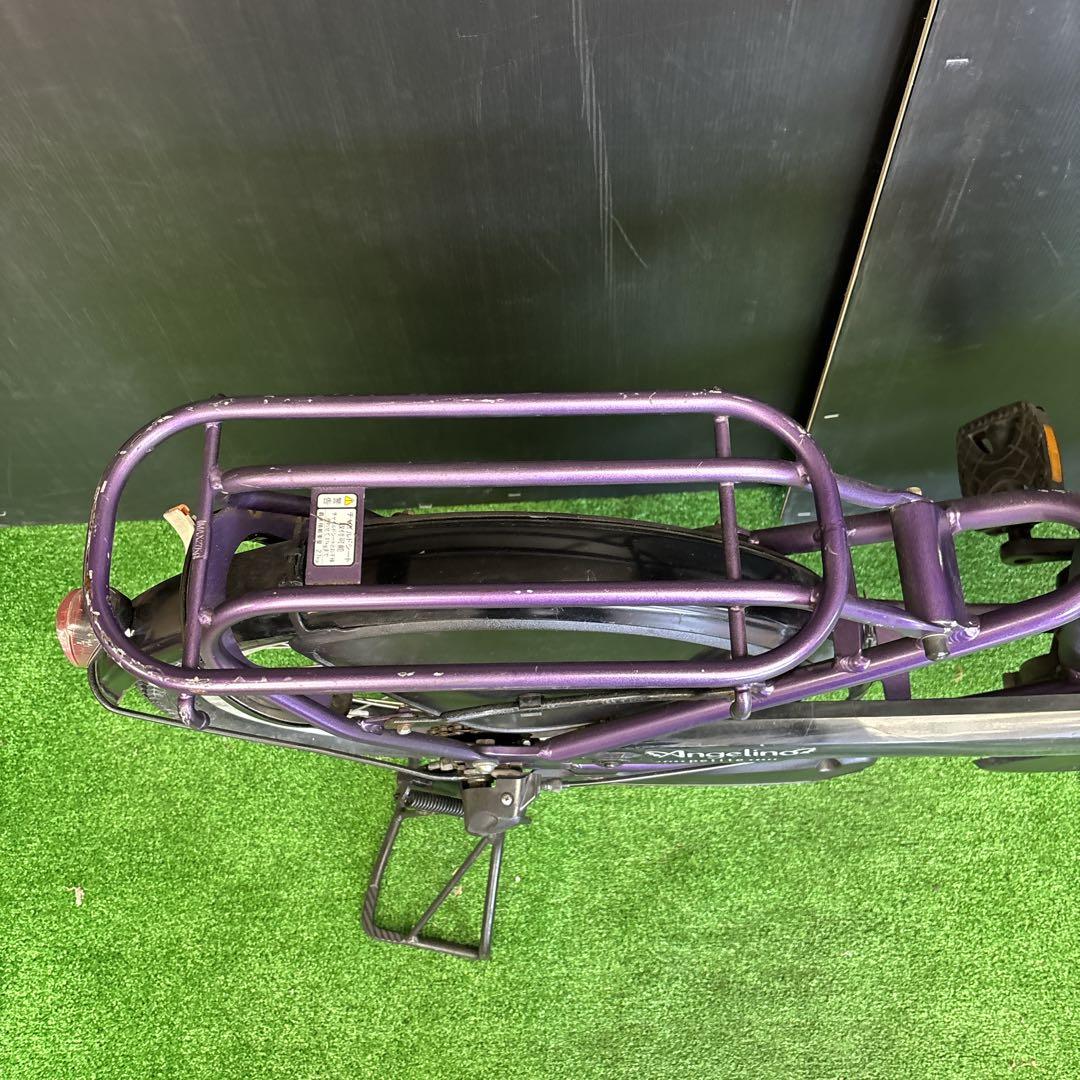 電動自転車 YAMAHA PAS kiss パープル 3人乗り対応　61