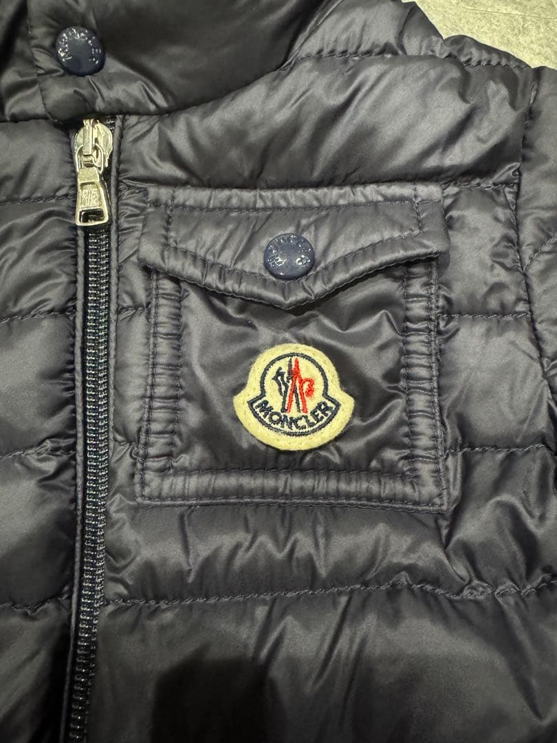 MONCLER ベビー ダウン ネイビー 80cm