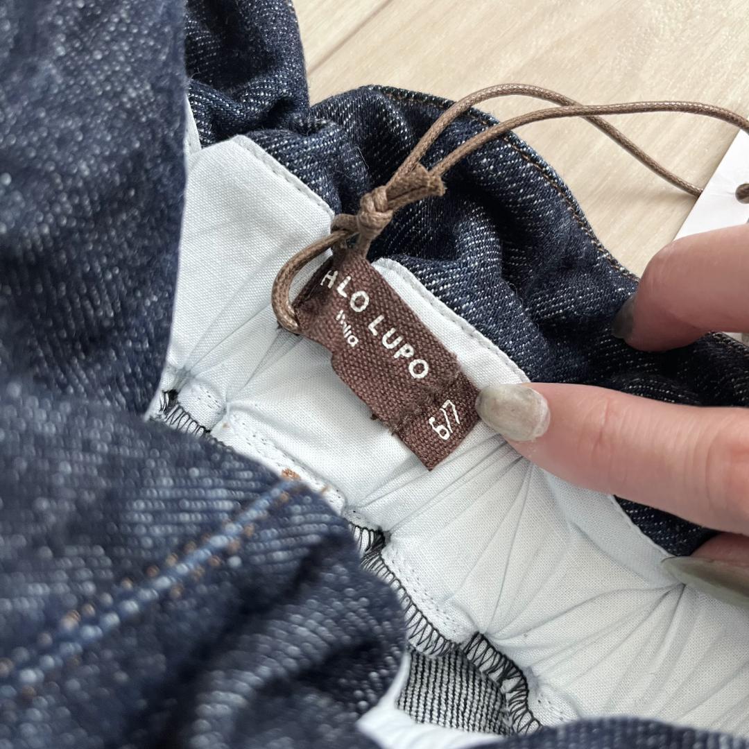 専用 タグ付き★HELLO LUPO ハイウエストデニム 6-7Y 120cm