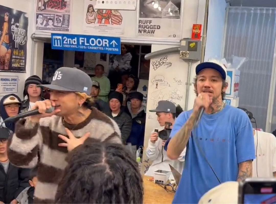 JSF x Manhattan Records CAP ステッカー　セット