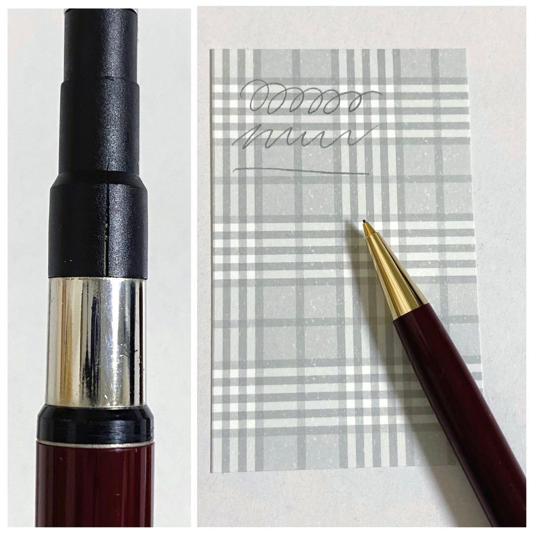 モンブラン マイスターシュテュック シャープペンシル ツイスト式 ボルドー