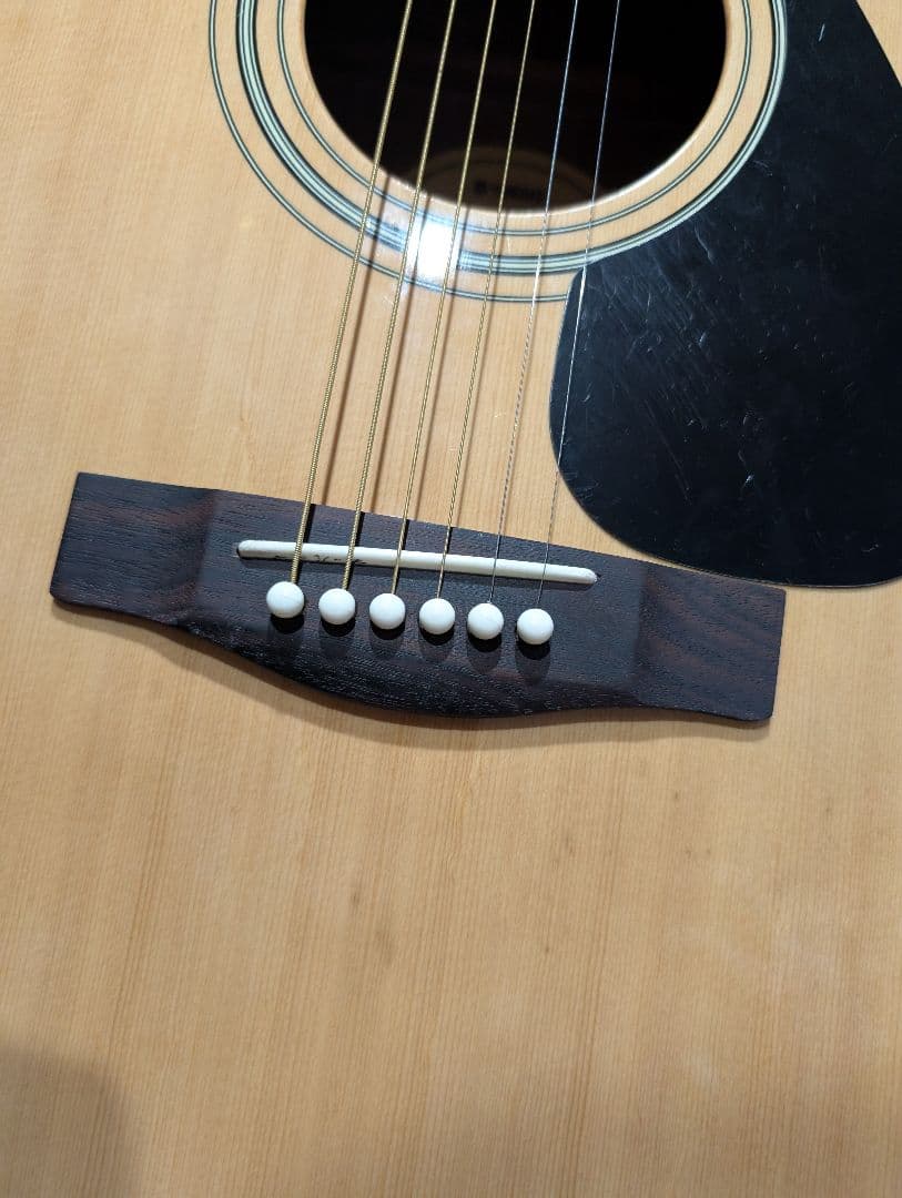 美品/YAMAHA　F310P 改チューナー付エレアコ　ケース付